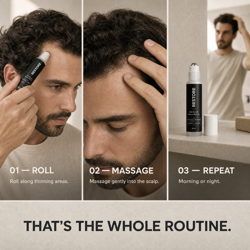 RESTORE® Hair Growth Serum Roll-On