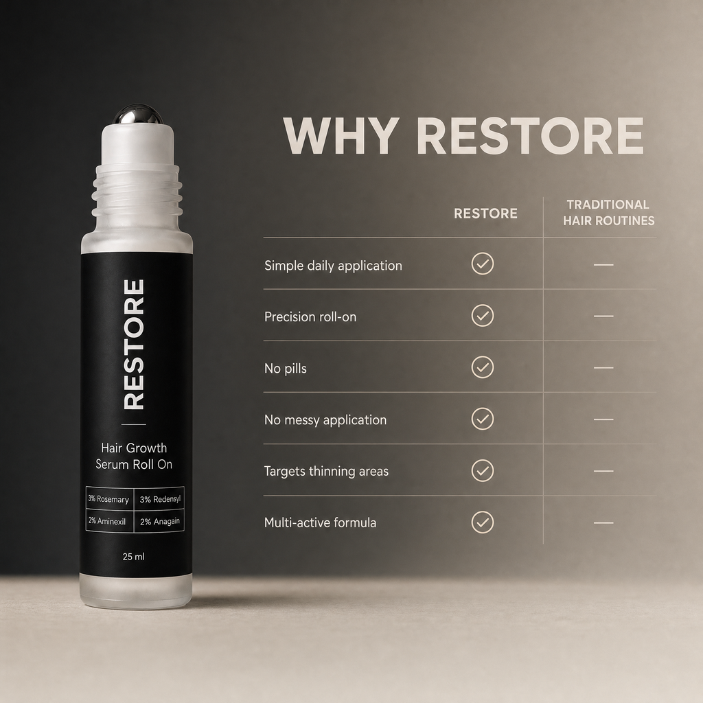 RESTORE® Hair Growth Serum Roll-On